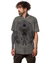 psychedelic dirty grey t-shirt